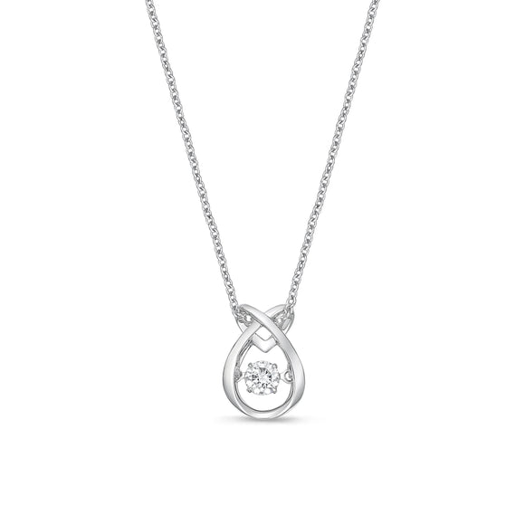 FNDSC06_00 Dancing Diamond Classic Necklace