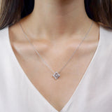 FNDSC20_00 Dancing Diamond Classic Necklace