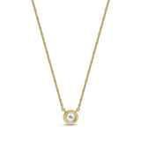 FNFD101_00 My First Diamond Illusion-setting Necklace