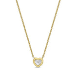 FNFD102_00 My First Diamond Illusion-setting Necklace