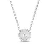 FNFD116_00 My First Diamond Illusion-setting Necklace