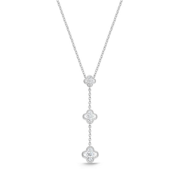 FNFD126_00 My First Diamond Illusion-setting Necklace
