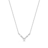 FNGA706_00 Geo Arts Diamond Fashion Necklace