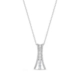 FNGA707_00 Geo Arts Diamond Fashion Necklace
