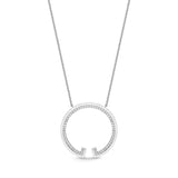 FNLC102_00 L Collection Diamond Fashion Necklace