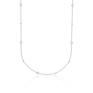 FNLC109_00 L Collection Diamond Fashion Necklace