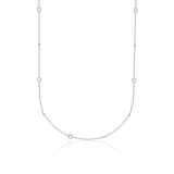 FNLC109_00 L Collection Diamond Fashion Necklace