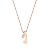 FNLC121_00 L Collection Diamond Fashion Necklace