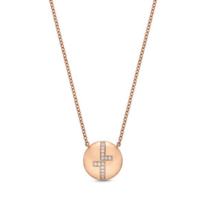 FNLC125_00 L Collection Diamond Fashion Necklace