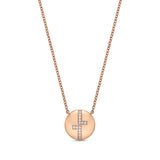 FNLC125_00 L Collection Diamond Fashion Necklace