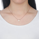 FNLC125_00 L Collection Diamond Fashion Necklace