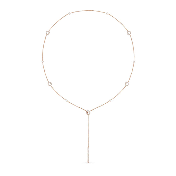 FNLC126_00 L Collection Diamond Fashion Necklace