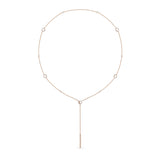 FNLC126_00 L Collection Diamond Fashion Necklace