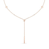 FNLC126_00 L Collection Diamond Fashion Necklace