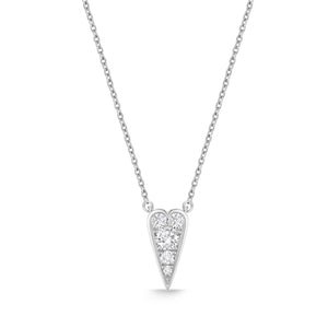 FNLC165_00 L Collection Diamond Fashion Necklace