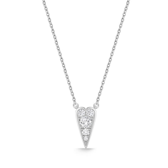 FNLC165_00 L Collection Diamond Fashion Necklace