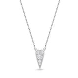 FNLC165_00 L Collection Diamond Fashion Necklace