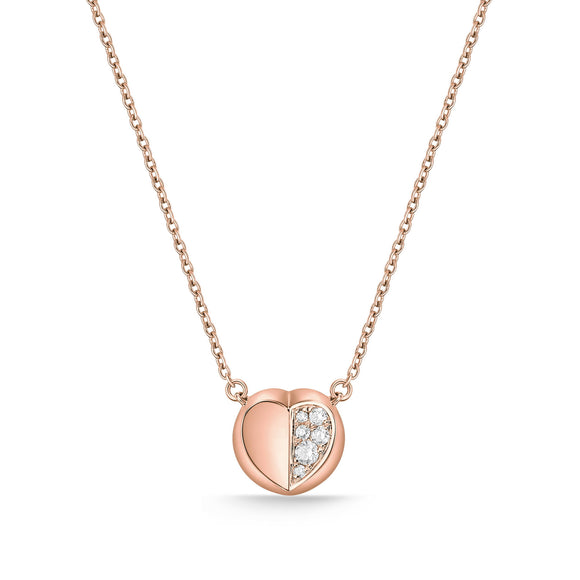 FNLC168_00 L Collection Diamond Fashion Necklace