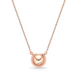 FNLC168_00 L Collection Diamond Fashion Necklace