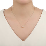 FNLC168_00 L Collection Diamond Fashion Necklace
