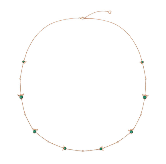 FNLC225 L-Garden Fashion Necklace