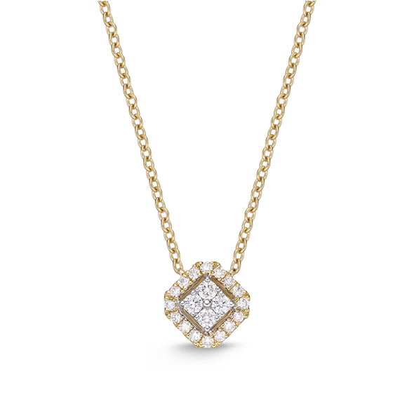 FNSUE05_00 Stack'em Up Diamond Fashion Necklace