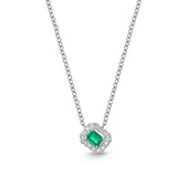 FNSUE06_EM Stack'em Up Emerald Fashion Necklace