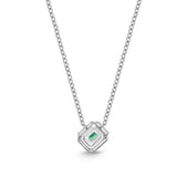FNSUE06_EM Stack'em Up Emerald Fashion Necklace