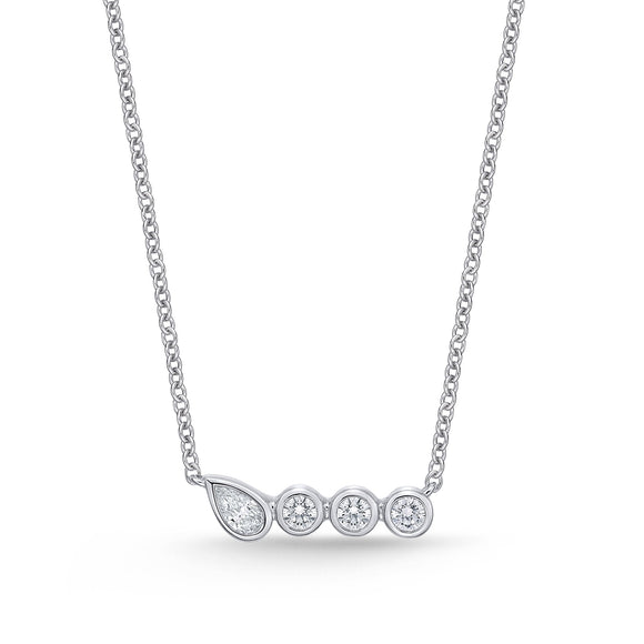 FNSUP08_00 Stack'em Up Diamond Fashion Necklace