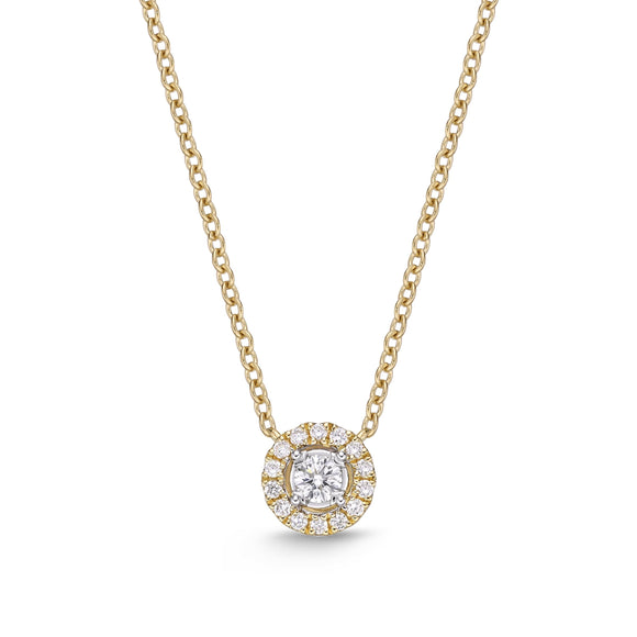 FNSUR05_00 Stack'em Up Diamond Fashion Necklace