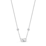 FNTU110_00 Toujours Diamond Classic Necklace