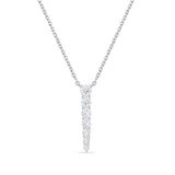 FNUB253_00 U-Basket Diamond Fashion Necklace