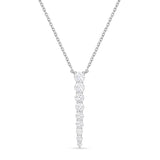 FNUB254_00 U-Basket Diamond Fashion Necklace