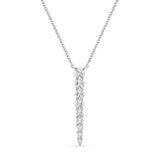 FNUB254_00 U-Basket Diamond Fashion Necklace