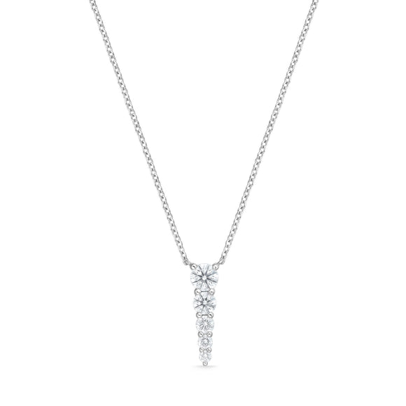 FNUB262_00 U-Basket Diamond Fashion Necklace