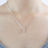 FNUB262_00 U-Basket Diamond Fashion Necklace