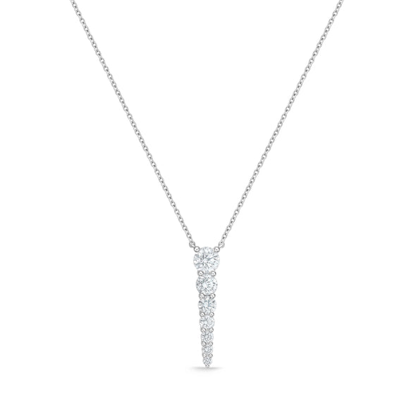 FNUB263_00 U-Basket Diamond Fashion Necklace