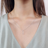 FNUB263_00 U-Basket Diamond Fashion Necklace