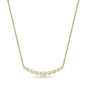 FNVD109_Sunshine Soothing Yellow Fashion Necklace