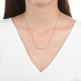 FNVD109_Sunshine Soothing Yellow Fashion Necklace