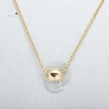 FNVD*11_00 Crescent Fashion Necklace