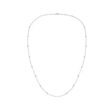 FNZY127_00 Dazzling by the Yard Diamond Station Necklace