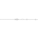 FNZY130_00 Dazzling by the Yard Diamond Station Necklace
