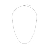 FNZY139_00 Dazzling by the Yard Diamond Station Necklace