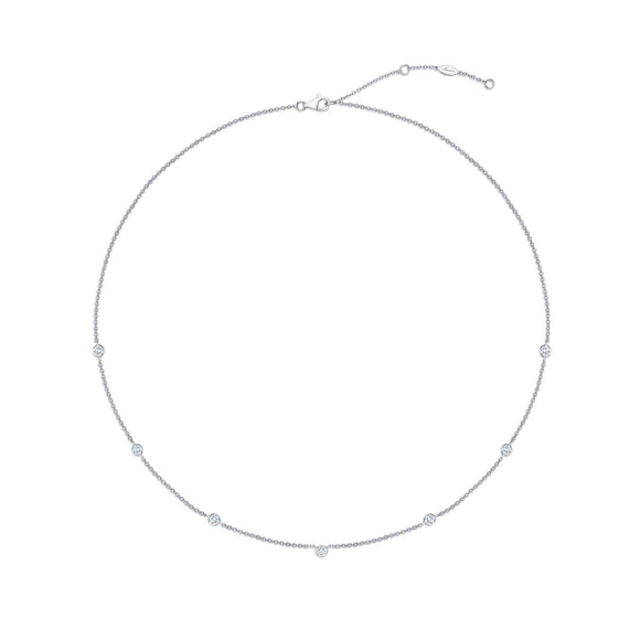 FNZY140_00 Dazzling by the Yard Station Necklace