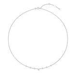 FNZY158_00 Dazzling by the Yard Diamond Station Necklace