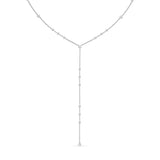 FNZY161_00 Dazzling by the Yard Diamond Station Necklace