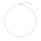 FNZY163_00 Dazzling by the Yard Diamond Station Necklace