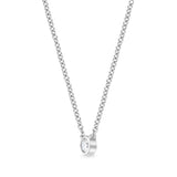 FNZY163_00 Dazzling by the Yard Diamond Station Necklace