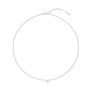 FNZY164_00 Dazzling by the Yard Diamond Station Necklace